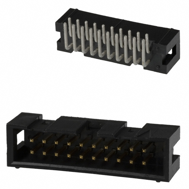 1761605-7 TE Connectivity AMP Connectors  Embases à broches mâles